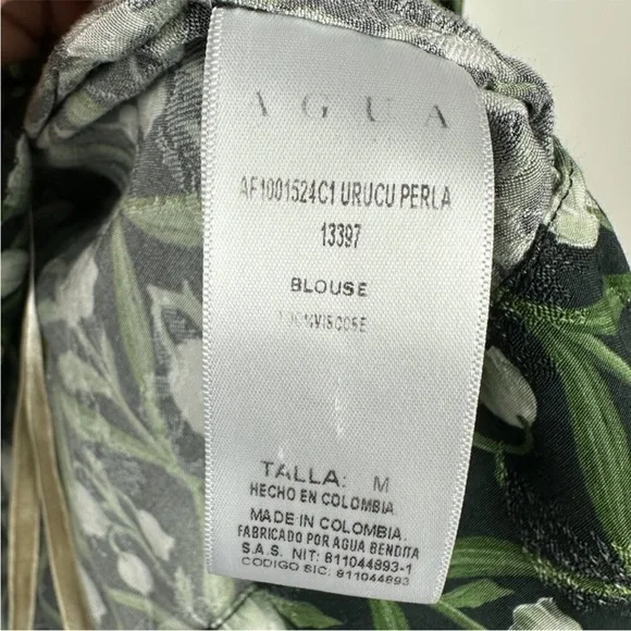 Agua By Agua Bendita Lilly of the Valley Urucu’ crop top medium. Stunning! - Picture 7 of 8